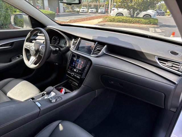 used 2022 INFINITI QX50 car, priced at $24,900
