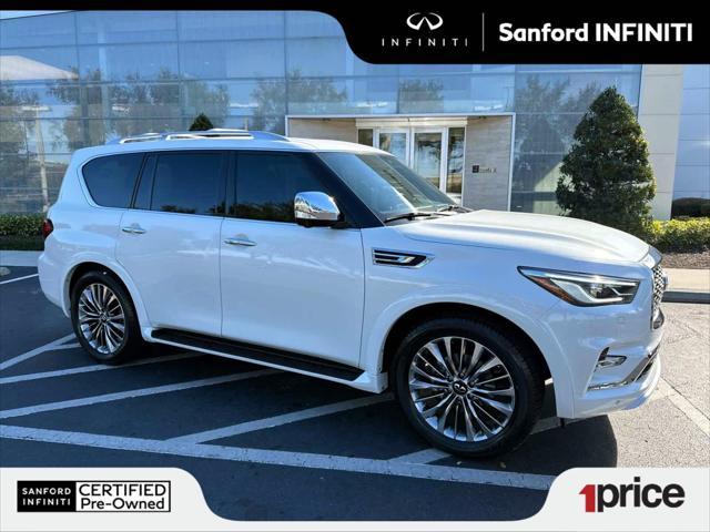 used 2021 INFINITI QX80 car, priced at $44,500