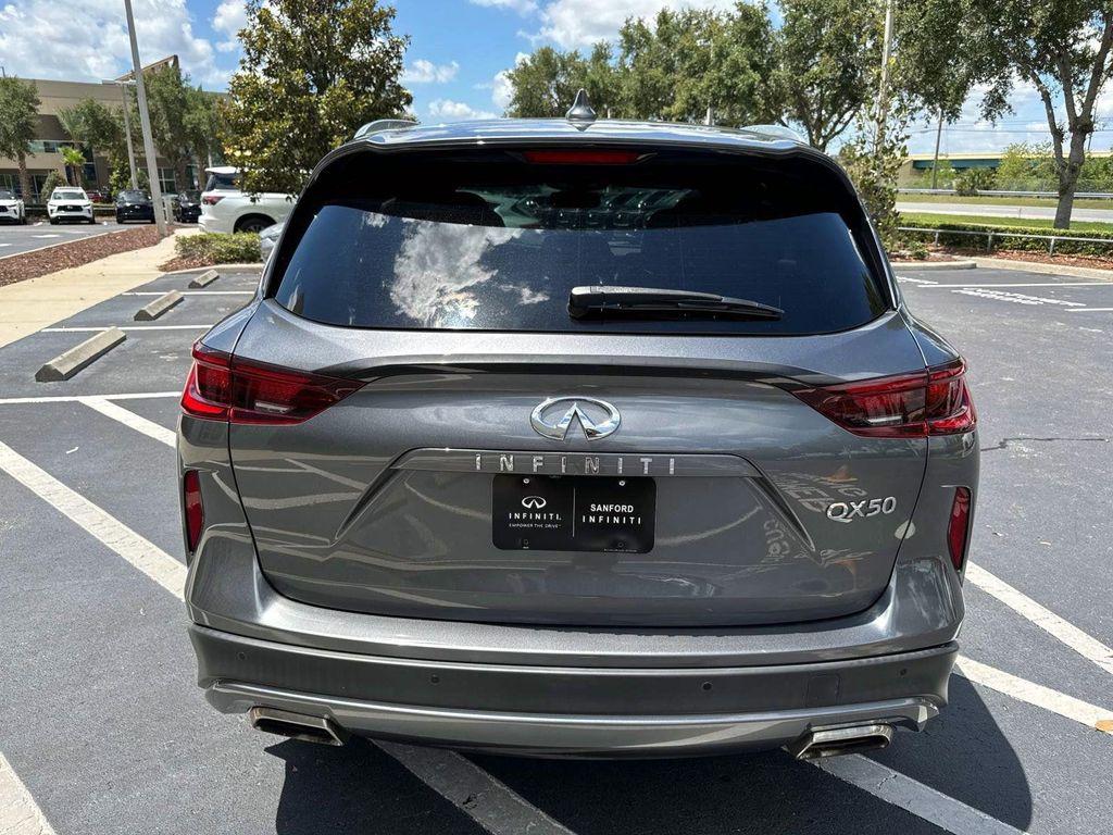 used 2022 INFINITI QX50 car, priced at $27,213