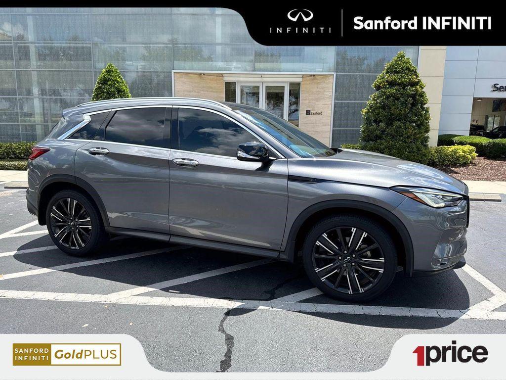 used 2022 INFINITI QX50 car, priced at $27,213
