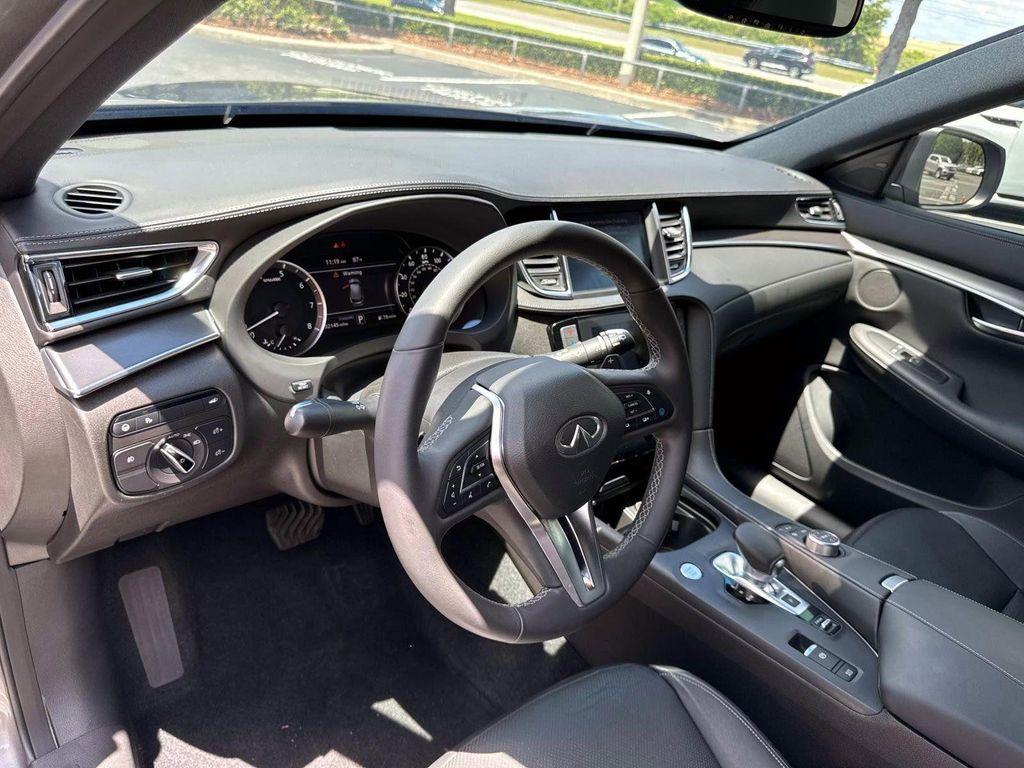 used 2022 INFINITI QX50 car, priced at $27,213