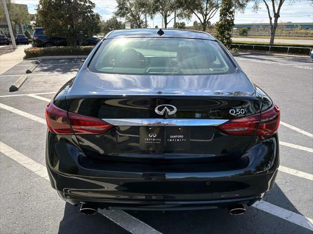 used 2022 INFINITI Q50 car, priced at $28,700