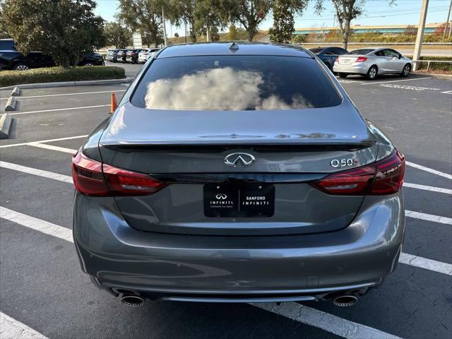 used 2024 INFINITI Q50 car, priced at $39,500