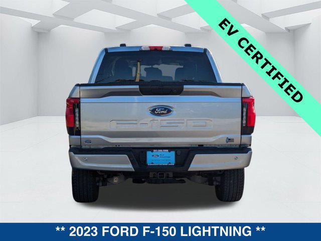 used 2023 Ford F-150 Lightning car, priced at $39,800