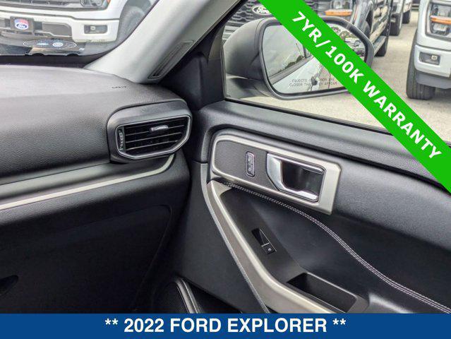 used 2022 Ford Explorer car, priced at $29,700