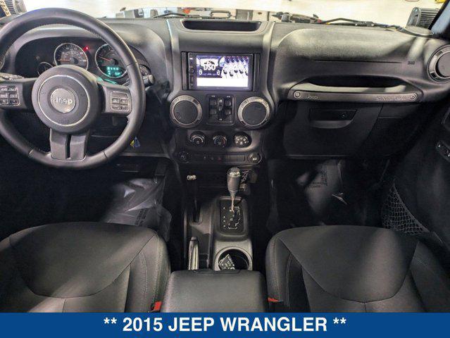 used 2015 Jeep Wrangler Unlimited car, priced at $17,000