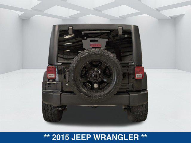 used 2015 Jeep Wrangler Unlimited car, priced at $17,000