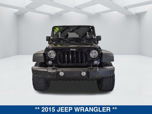 used 2015 Jeep Wrangler Unlimited car, priced at $17,000