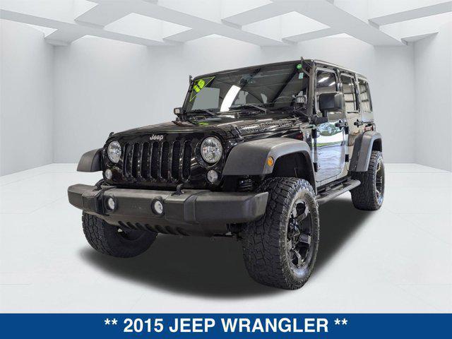 used 2015 Jeep Wrangler Unlimited car, priced at $17,000