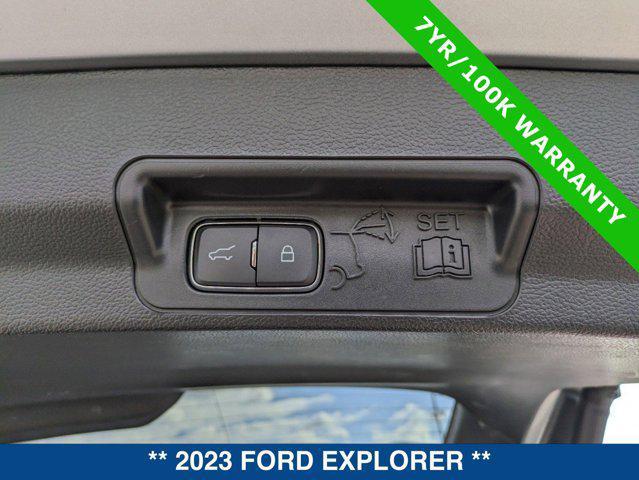 used 2023 Ford Explorer car, priced at $29,500