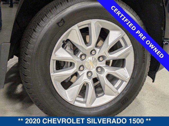 used 2020 Chevrolet Silverado 1500 car, priced at $34,200