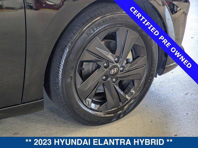 used 2023 Hyundai ELANTRA HEV car, priced at $20,600