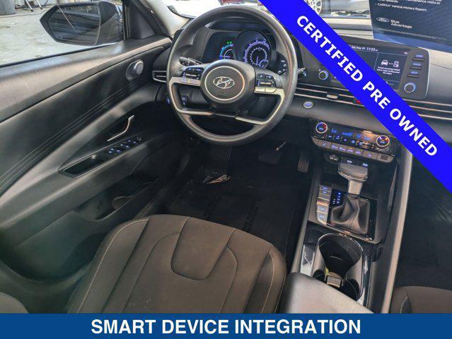 used 2023 Hyundai ELANTRA HEV car, priced at $20,600
