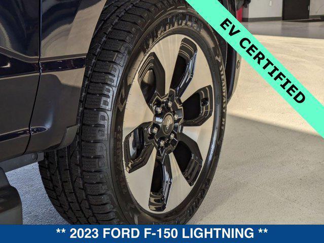used 2023 Ford F-150 Lightning car, priced at $60,500