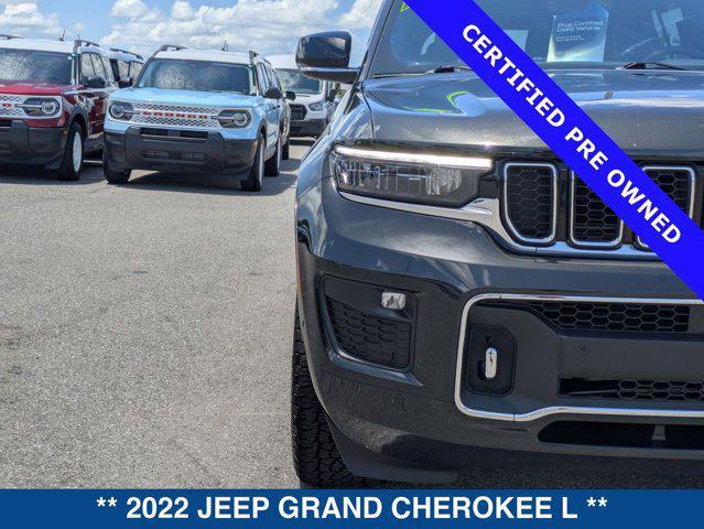 used 2022 Jeep Grand Cherokee L car, priced at $41,997