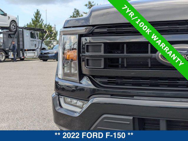 used 2022 Ford F-150 car, priced at $41,997