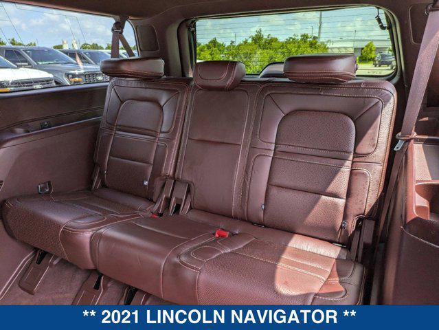 used 2021 Lincoln Navigator car, priced at $52,800