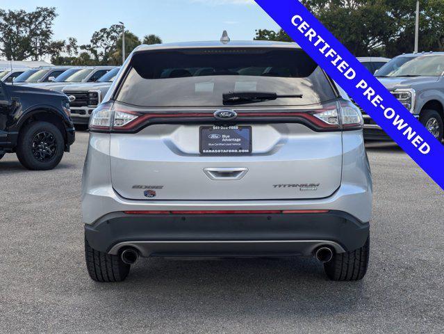 used 2018 Ford Edge car, priced at $15,300