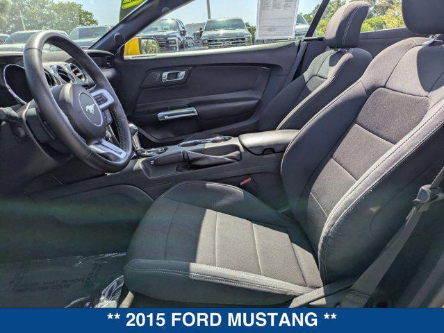 used 2015 Ford Mustang car, priced at $14,000