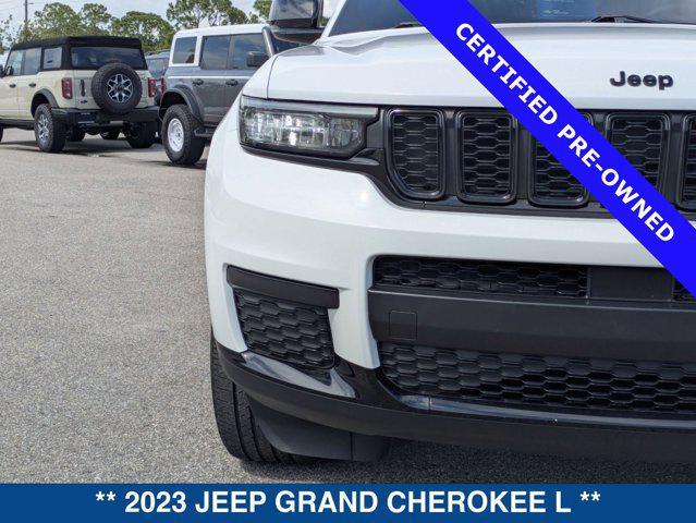 used 2023 Jeep Grand Cherokee L car, priced at $32,500
