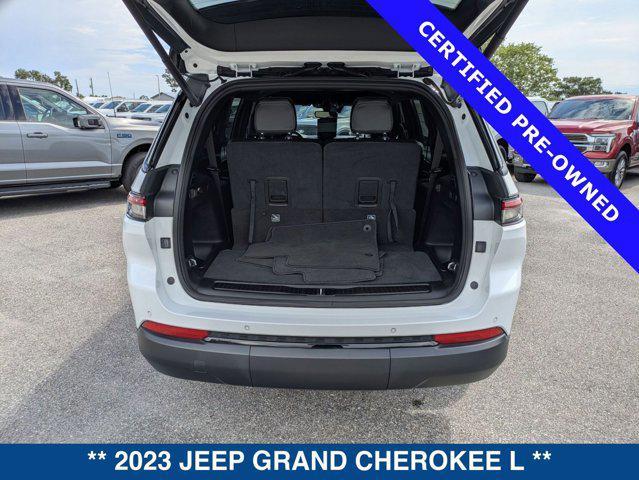 used 2023 Jeep Grand Cherokee L car, priced at $32,500