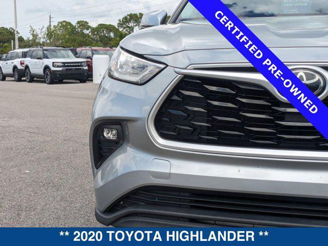used 2020 Toyota Highlander car, priced at $26,000