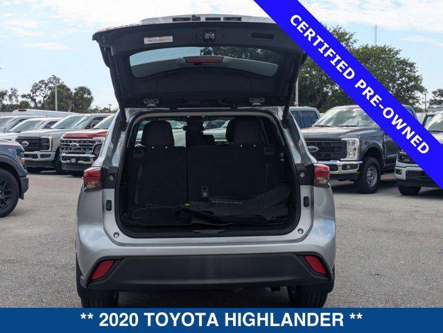 used 2020 Toyota Highlander car, priced at $26,000