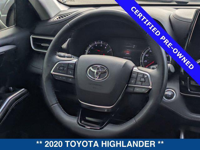 used 2020 Toyota Highlander car, priced at $26,000
