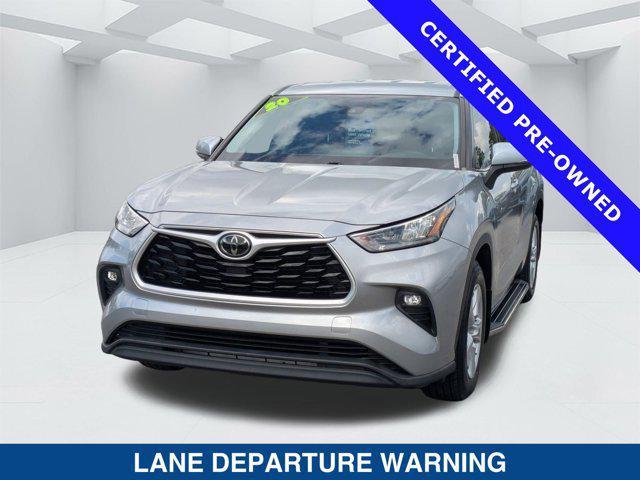 used 2020 Toyota Highlander car, priced at $26,000