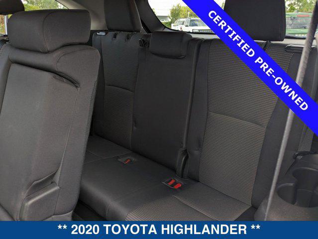 used 2020 Toyota Highlander car, priced at $26,000