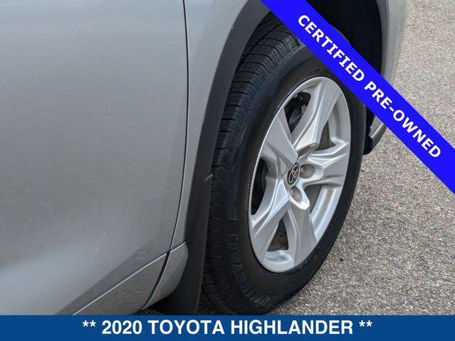 used 2020 Toyota Highlander car, priced at $26,000