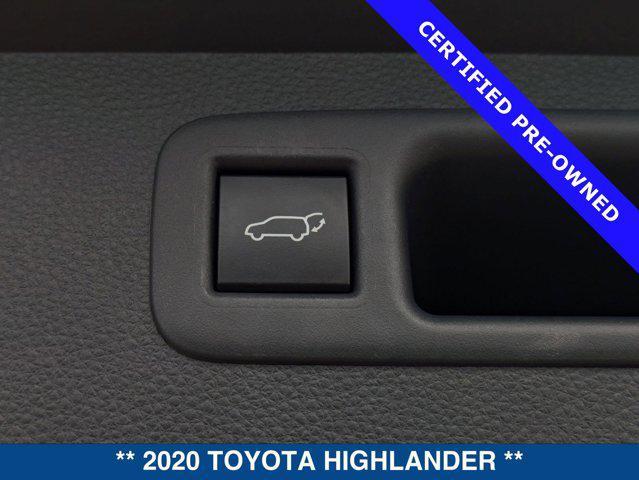 used 2020 Toyota Highlander car, priced at $26,000