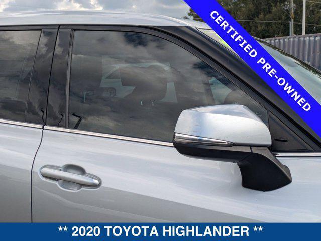 used 2020 Toyota Highlander car, priced at $26,000