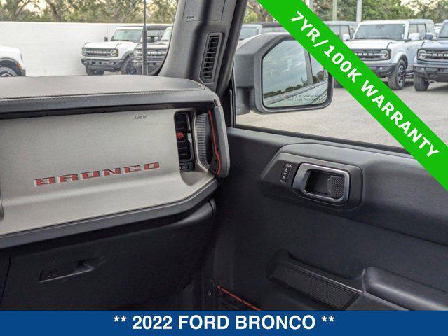 used 2022 Ford Bronco car, priced at $71,000