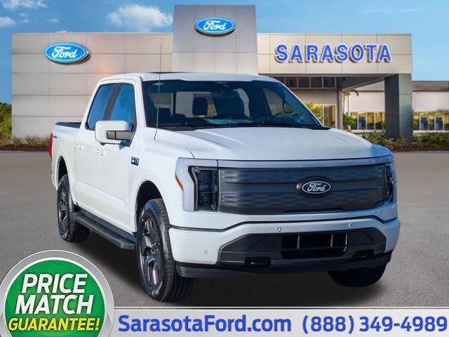 new 2025 Ford F-150 Lightning car, priced at $76,965