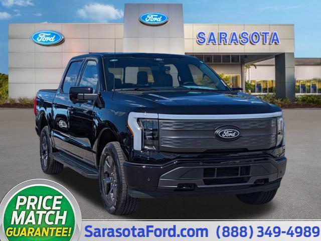 new 2025 Ford F-150 Lightning car, priced at $77,590