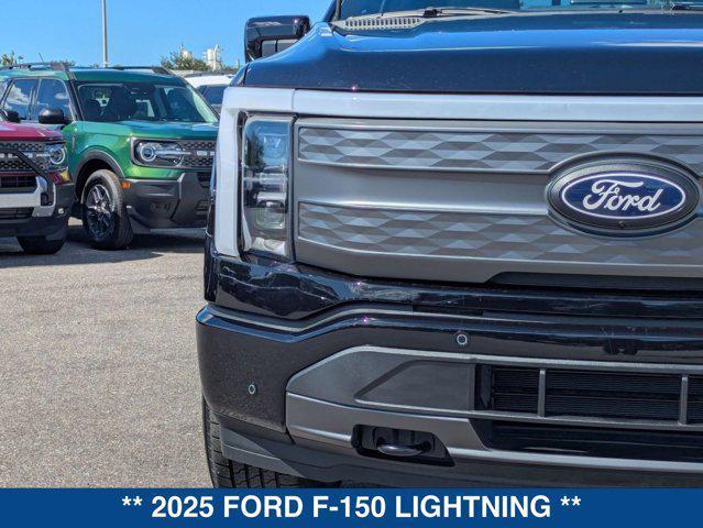 new 2025 Ford F-150 Lightning car, priced at $77,590