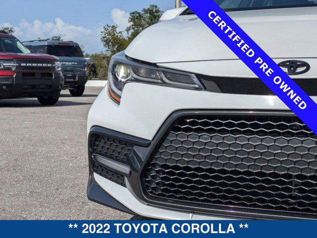 used 2022 Toyota Corolla car, priced at $19,800