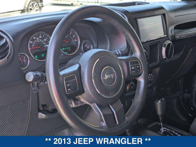 used 2013 Jeep Wrangler car, priced at $14,997