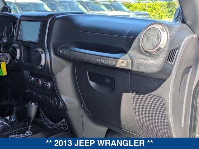 used 2013 Jeep Wrangler car, priced at $14,997