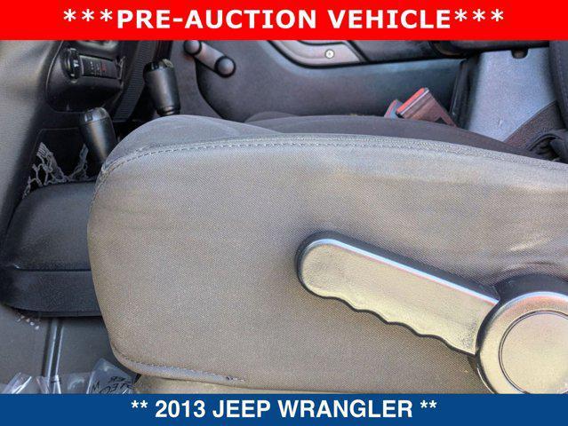 used 2013 Jeep Wrangler car, priced at $12,300
