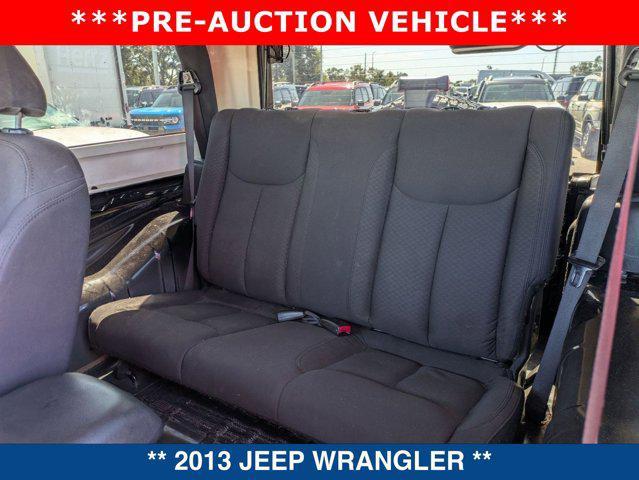 used 2013 Jeep Wrangler car, priced at $12,300