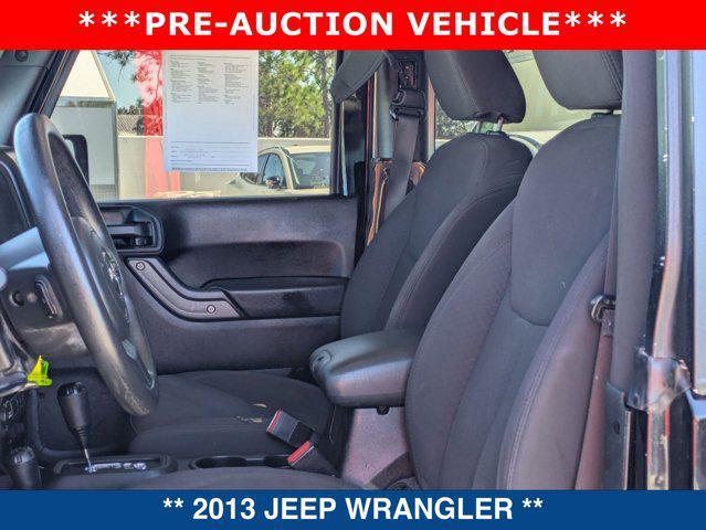 used 2013 Jeep Wrangler car, priced at $12,300
