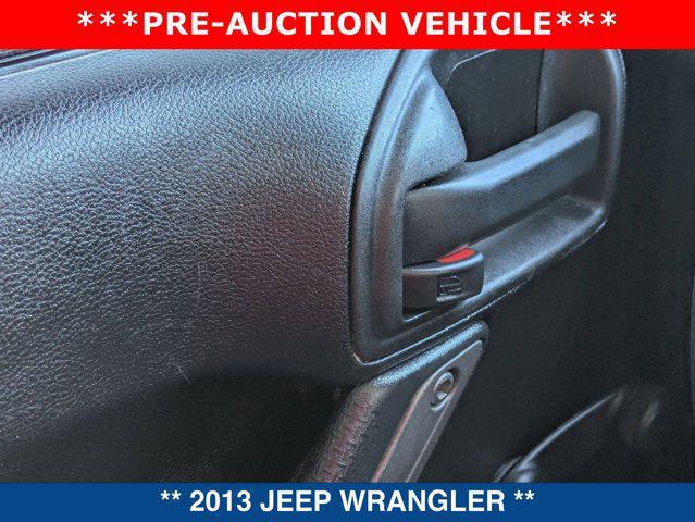 used 2013 Jeep Wrangler car, priced at $12,300
