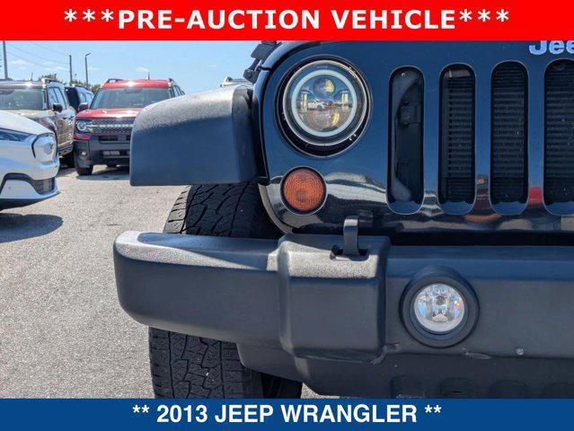 used 2013 Jeep Wrangler car, priced at $12,300