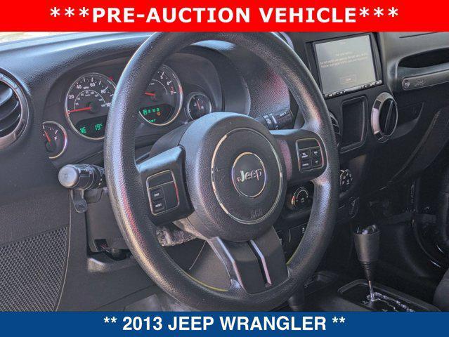 used 2013 Jeep Wrangler car, priced at $12,300