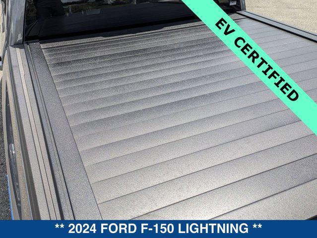used 2024 Ford F-150 Lightning car, priced at $57,000