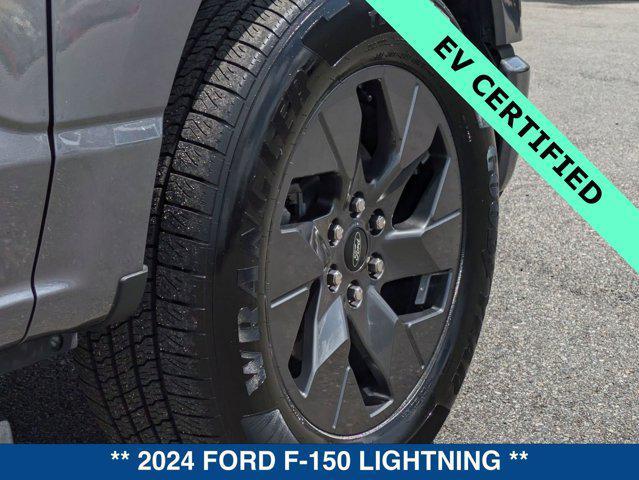 used 2024 Ford F-150 Lightning car, priced at $57,000