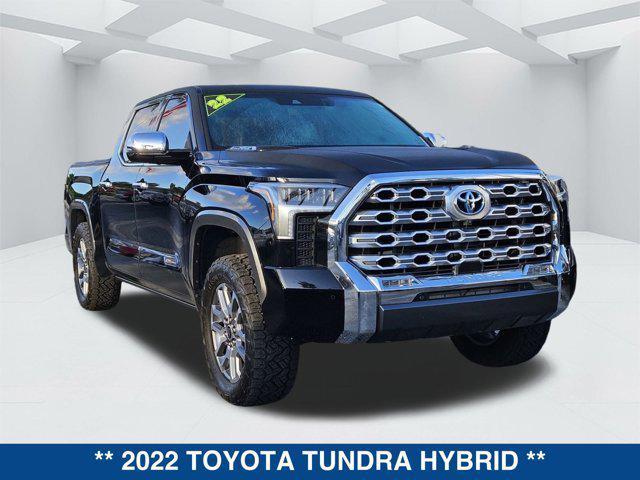 used 2022 Toyota Tundra Hybrid car, priced at $48,500