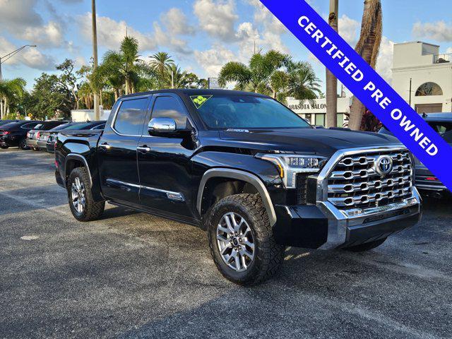 used 2022 Toyota Tundra Hybrid car, priced at $51,000
